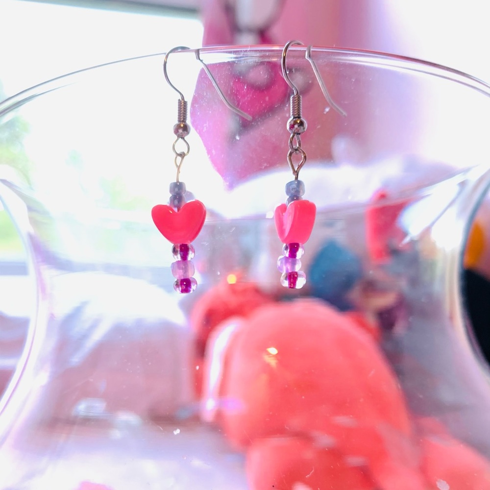 Heart earrings